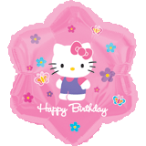 18"Hello Kitty生日花瓣球(16801)